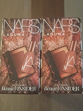 NARS Laguna Bronzer & Lipstick Duo - Bronze Copper 2 For 1